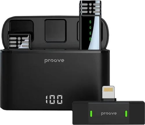 Proove Wireless Microphone with Lightning Port PMRC00010102 Proove Wireless Microphone with Lightning Port PMRC00010102